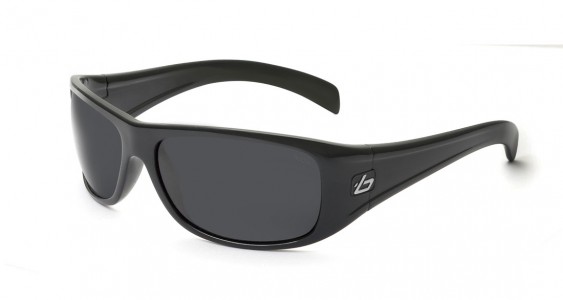Bolle Sonar Sunglasses, Shiny Black / TNS