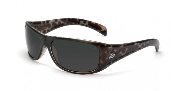 Bolle Sonar Sunglasses, Black Brown Tortoise / Polarized TNS