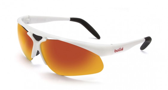 Bolle Vigilante Sunglasses, Shiny White / TNS Fire