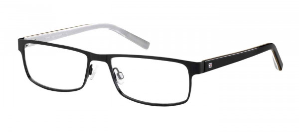 Tommy Hilfiger TH 1127 Eyeglasses, 059G MTBLACK/WHTGRY