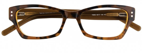 Takumi T9962 Eyeglasses, 090 - Black & Clear