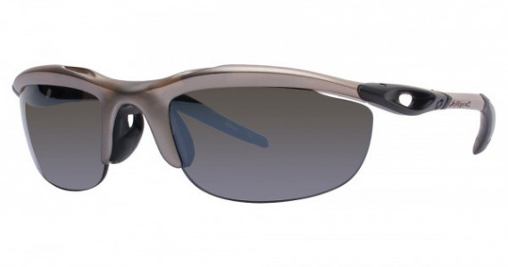Switch Vision Polarized Glare H-Wall Wrap Non-Reflection Sunglasses, MBLK Matte Black (Polarized True Color Grey Reflection Silver)