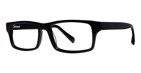 Big Mens Eyewear Club BIG KAHUNA Eyeglasses, Black