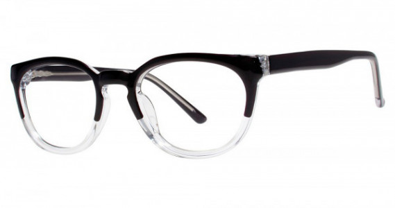 Modern Optical GENIUS Eyeglasses, Black/Crystal