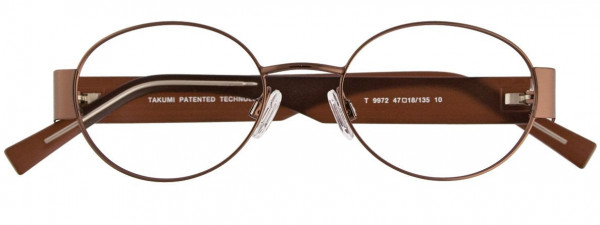 Takumi T9972 Eyeglasses, 010 - Satin Brown