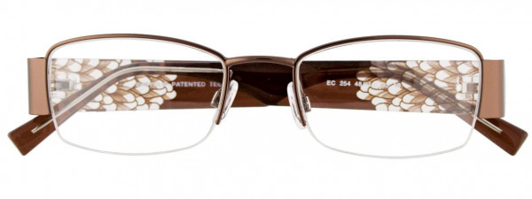 EasyClip EC254 Eyeglasses, 010 - Satin Brown