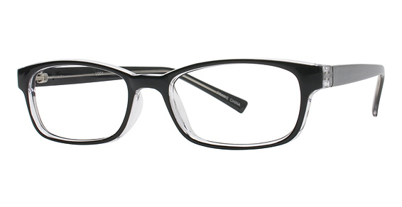 4U U 201 Eyeglasses, Black