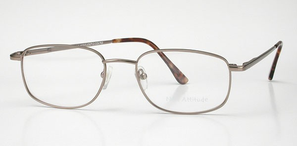 New Attitude NA-12 Eyeglasses, 1-Brown
