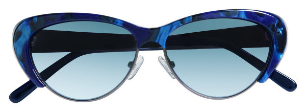 BCBGMAXAZRIA VAMP Sunglasses, Blue Multi