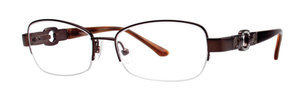 Dana Buchman Reva Eyeglasses, Brown