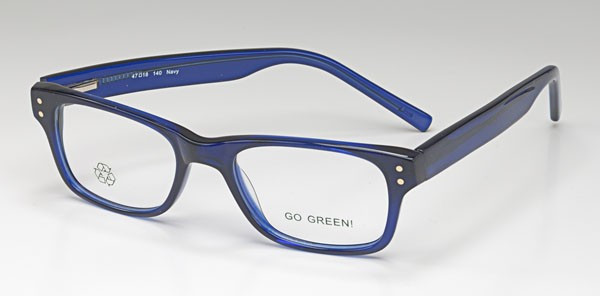 Go Green GG40 Eyeglasses, Navy
