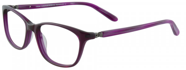 Takumi TK904 Eyeglasses, 080 - Clear Dark Purple