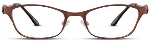 Alternatives ALT-60 Eyeglasses, 2 - Brown / Rose Gold