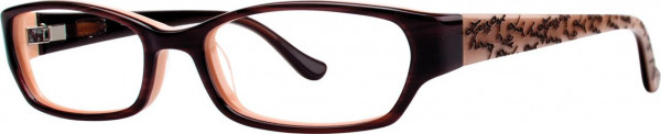 Kensie Rose Eyeglasses, Redwood