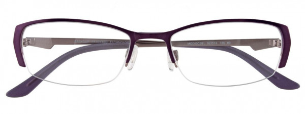 EasyClip EC281 Eyeglasses, 080 - Satin Dark Plum