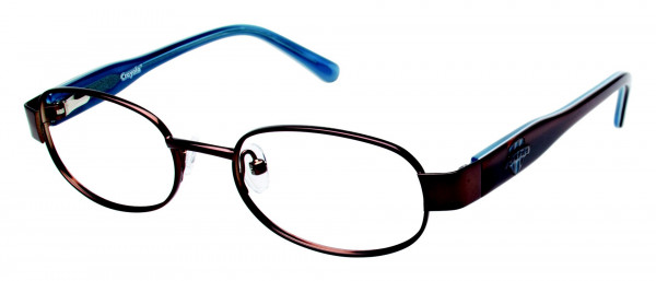 Crayola Eyewear CR103 Eyeglasses, BRN BROWN/BLUE