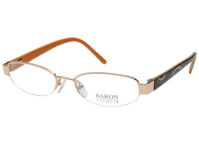 Baron 5062 Eyeglasses, Matte Gold