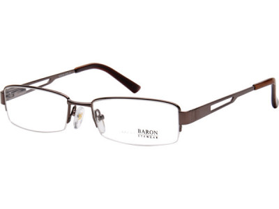 Baron 5265 Eyeglasses, Dark Brown