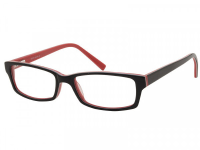 Baron BZ70 Eyeglasses, Black/Red