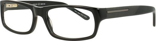 Elan 3707 Eyeglasses, Black