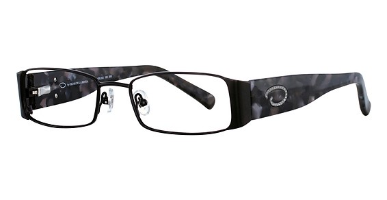 Oscar de la Renta OSL332 Eyeglasses, 001 Shiny Black