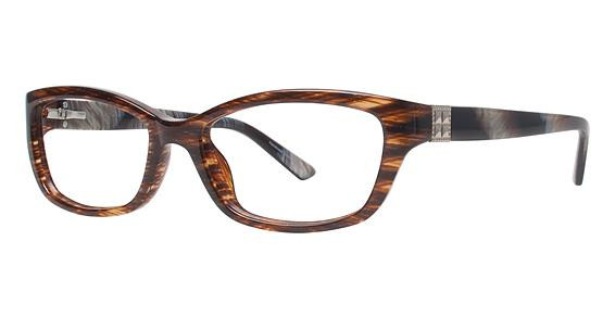 Vivian Morgan 8037 Eyeglasses, Brown/Horn