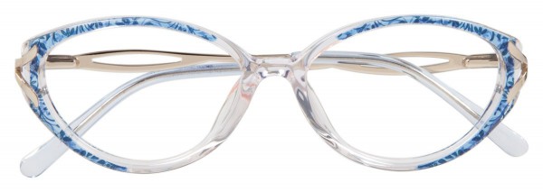 ClearVision PETITE 30 Eyeglasses, Blue