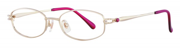 Seiko Titanium T3032 Eyeglasses, 001 Gold