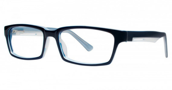 Modern Optical LIMIT Eyeglasses, Navy