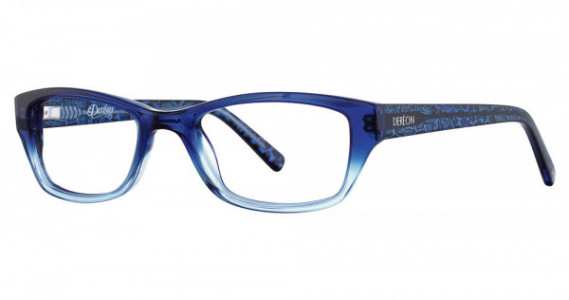 Dereon DOC 272 Eyeglasses, 450 blue / blue crystal gradient