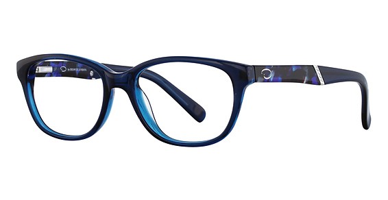 Oscar de la Renta OSL 448 Eyeglasses, 450 Dark Blue/ Crystal Blue