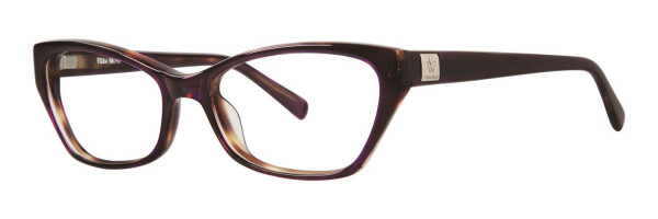 Vera Wang V323 Eyeglasses, Plum Tortoise