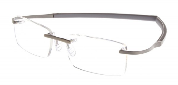TAG Heuer REFLEX METALLIC TEMPLES 0342 Eyeglasses, Sand / Carbon-Light Grey Temples (009)