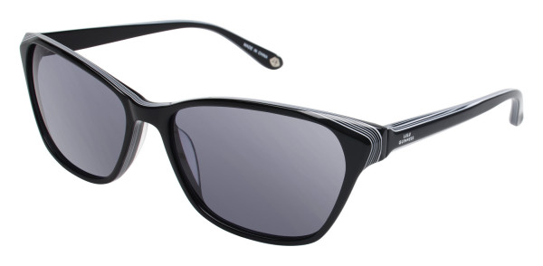 Lulu Guinness L111 Sunglasses, Black (BLK)