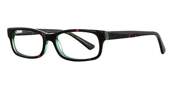 Elan 3003 Eyeglasses, Tortoise/Green