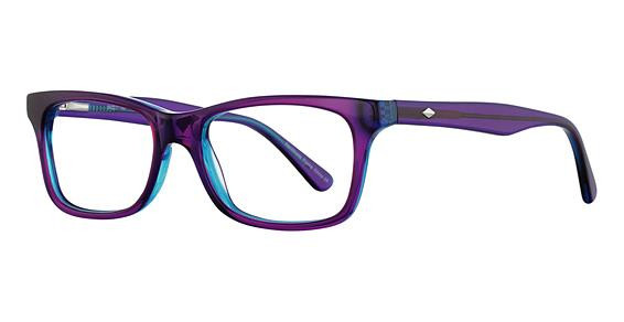 Elan 3002 Eyeglasses, Purple/Blue
