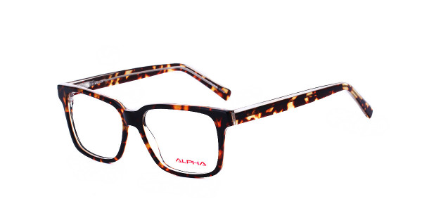 Alpha Viana A-3030 Eyeglasses, C3 - Black/Brown