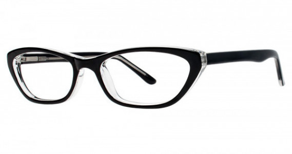 Modern Optical BELONG Eyeglasses, Black/Crystal