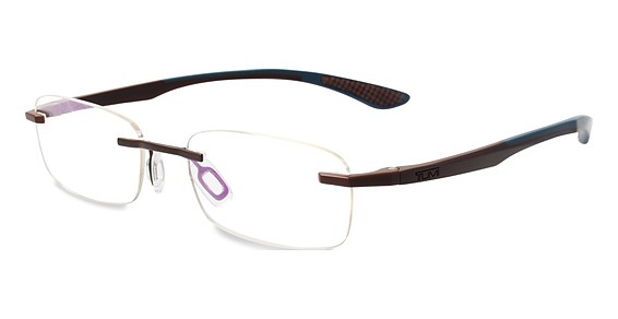 Tumi T109 Eyeglasses, Brown