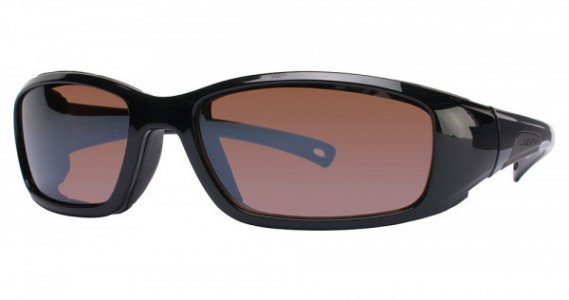 Switch Vision Performance Sun Stormrider Sunglasses, SHINY BLACK Shiny Black (Polarized True Color Grey Reflection Silver)