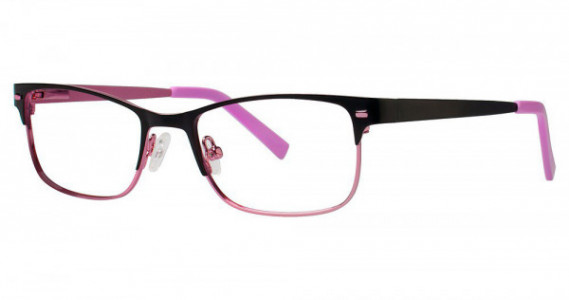 Modz TIDBIT Eyeglasses, Matte Black/Pink