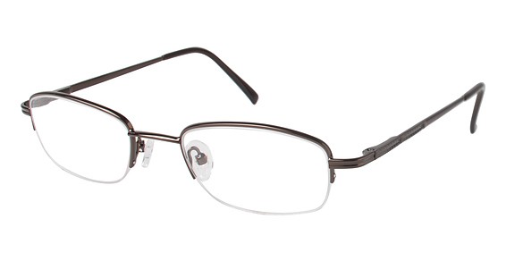 Van Heusen H102 Eyeglasses, BRN Brown