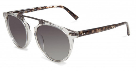 John Varvatos V602 UF Polarized Sunglasses, Grey Crystal