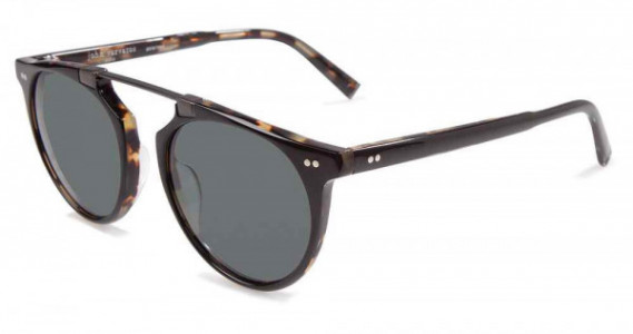 John Varvatos V602 UF Polarized Sunglasses, Black
