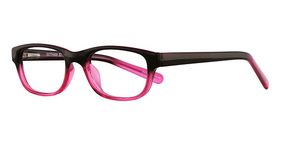 Smilen Eyewear Gotham Premium Flex 15 Eyeglasses, Black Cherry