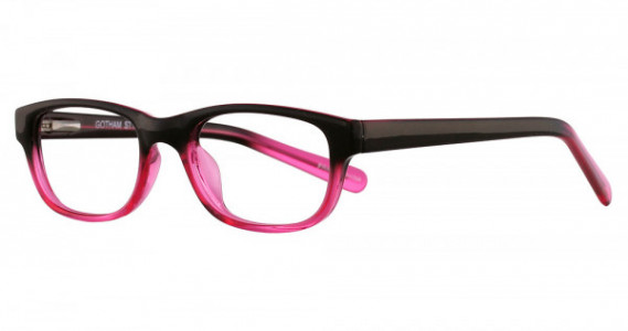 Smilen Eyewear Gotham Premium Flex 15 Eyeglasses, Black Cherry