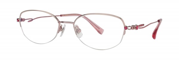 Seiko Titanium LU 102 Eyeglasses, P57 Pink / Salmon Pink