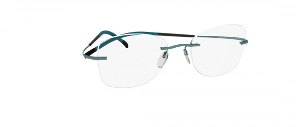 Silhouette TMA Icon 4425 Eyeglasses, 6075 Vivid Teal