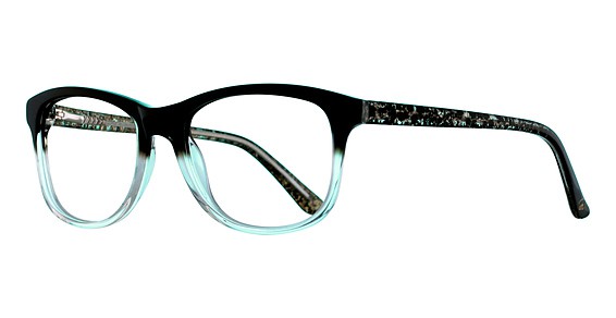 Marilyn Monroe MMO144 Eyeglasses, 019 Black/Crystal Gradient