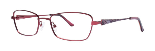 Dana Buchman Kallaway Eyeglasses, Ruby